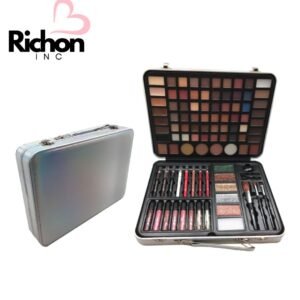 Richoninc Train Case Set Silver – Makeup Kit