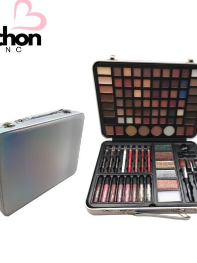 Richoninc Train Case Set Silver – Makeup Kit