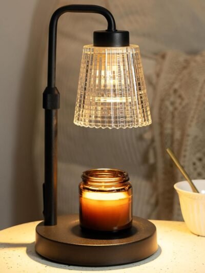 Candle Warmer Lamp with Timer Dimmable, Birthday Gifts for Women Mom, House Warming Gifts New Home Decor, Wax Melt Warmer for Jar Candles with 2 Bulbs