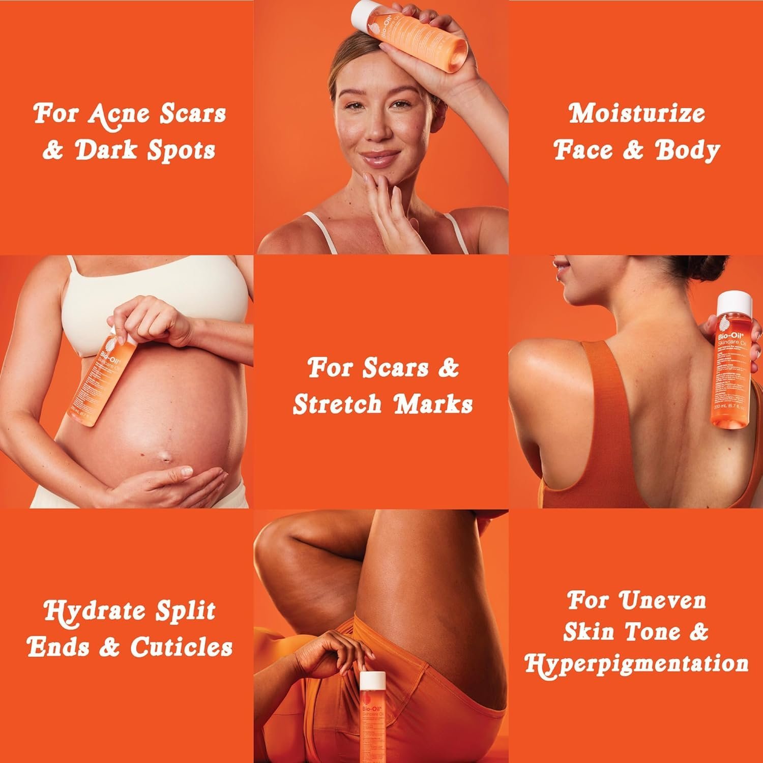 Bio-Oil Skincare Body Oil Serum, Face and Body Moisturizer with Vitamin E & A, for Scars, Stretch Marks, Sensitive Skin, All Skin Types, Dermatologist Recommended, Non-Comedogenic, 2 Oz - Image 5