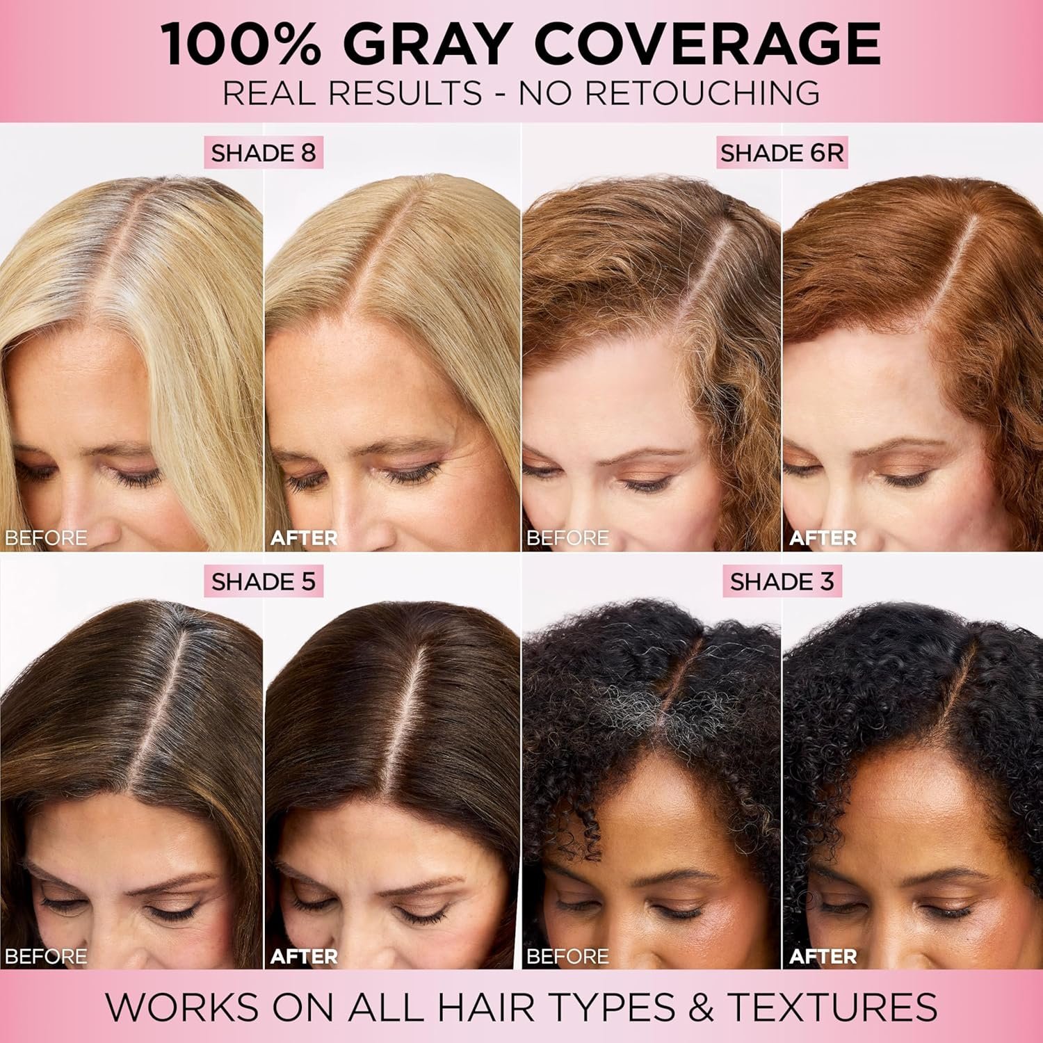 L'Oreal Paris Excellence Crème Permanent Hair Dye, Triple Care Hair Color with Hyaluronic Acid for 100% Gray Coverage, 4 Dark Brown, 1 Kit (Packaging May Vary) - Image 3