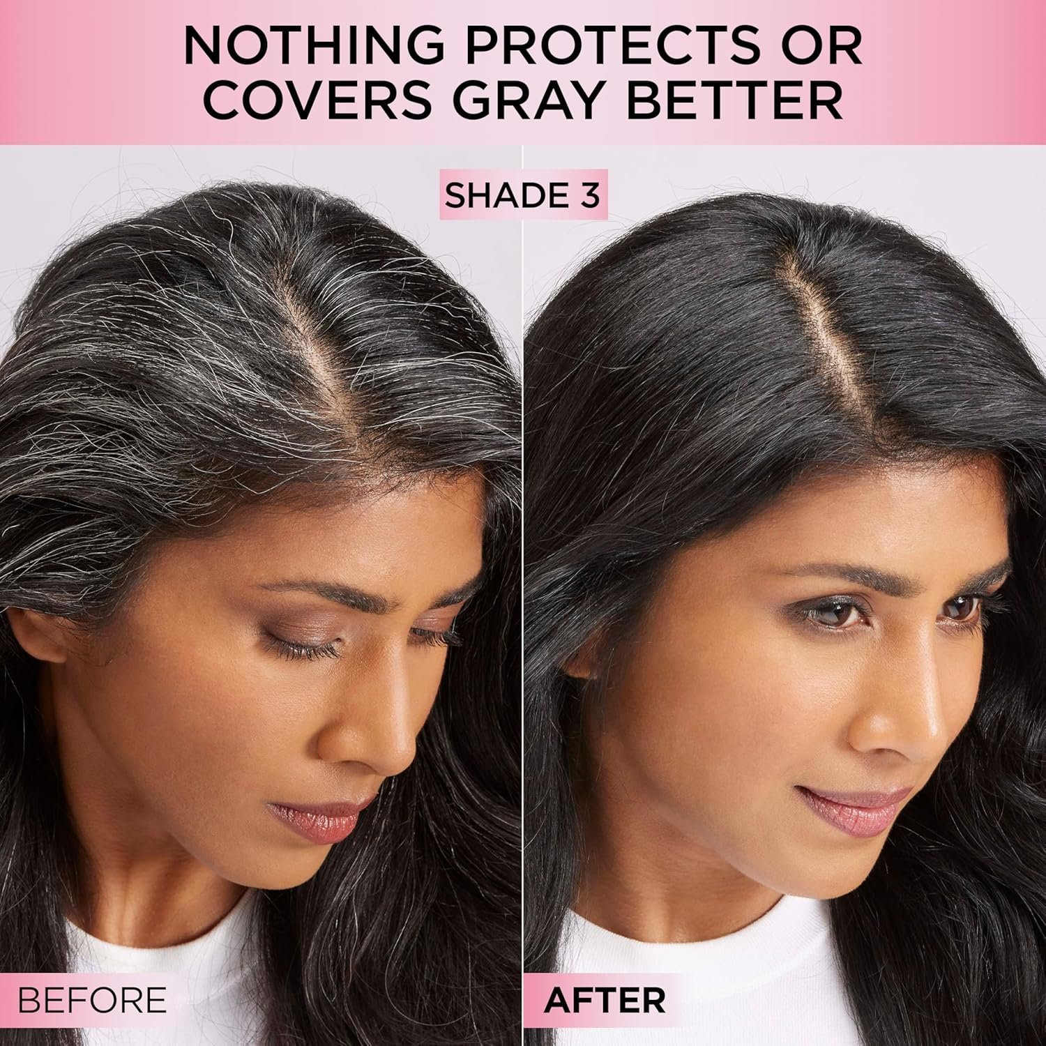 L'Oreal Paris Excellence Crème Permanent Hair Dye, Triple Care Hair Color with Hyaluronic Acid for 100% Gray Coverage, 4 Dark Brown, 1 Kit (Packaging May Vary) - Image 4