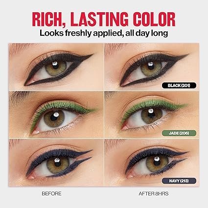 Revlon ColorStay Pencil Waterproof Eyeliner, Smudge-Proof, Eye Makeup with Built-In Sharpener, 202 Black Brown, 0.01 oz - Image 2