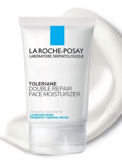 La Roche-Posay Toleriane Double Repair Face Moisturizer, Daily Moisturizer Face Cream with Ceramide & Niacinamide for All Skin Types, Immediate Comfort & Long Lasting Hydration, Fragrance Free