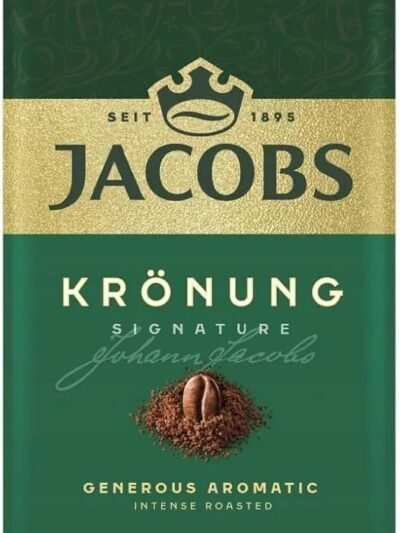 Jacobs Kronung Ground Coffee 500 Gram / 17.6 Ounce (Pack of 3)
