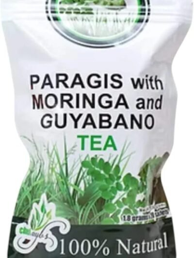Paragis with Moringa and Guyabano Tea - 20 Sachets (1.8g Each) - Nourishing Herbal Blend for Wellness Support