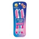 Schick Hydro Silk Touch-Up Dermaplaning Tool with Precision Cover, 3ct | Dermaplane Razor, Face Razors for Women, Peach Fuzz Remover