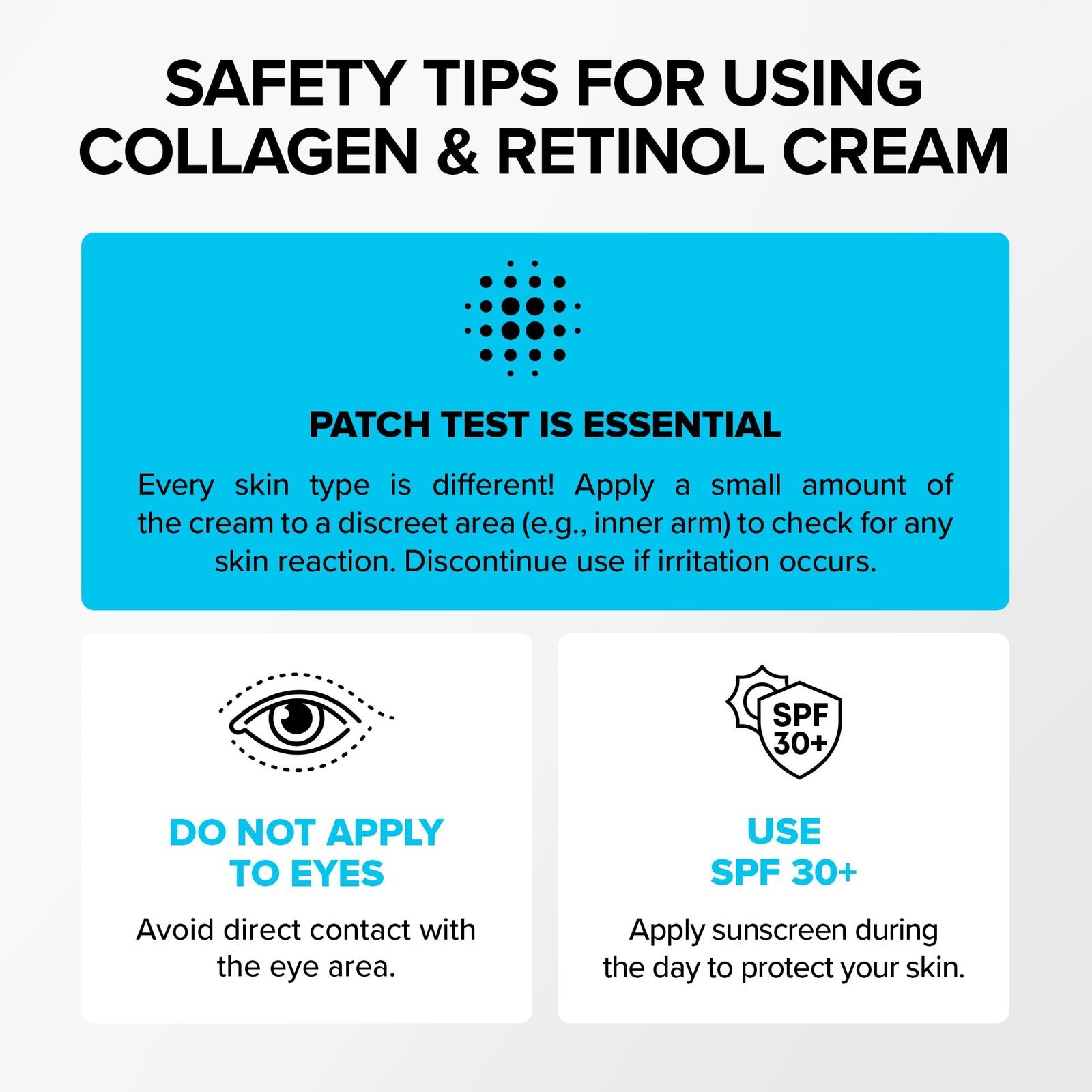 Anti-Aging Face Moisturizer with Retinol, Collagen & Hyaluronic Acid - Made in USA - Moisturizer Face Cream for Women & Men - Firming & Hydrating Neck Cream - Day & Night Skin Care - 1.7 fl oz - Image 5