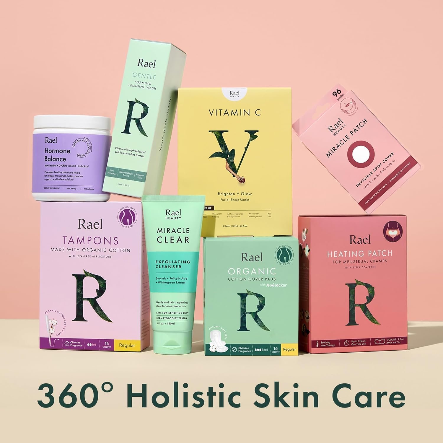 Rael Pimple Patches, Miracle Invisible Spot Cover - Hydrocolloid Acne Pimple Patch, Absorbs Zits & Blemish, Korean Skin Care, 2 Sizes (96 Count) - Image 5