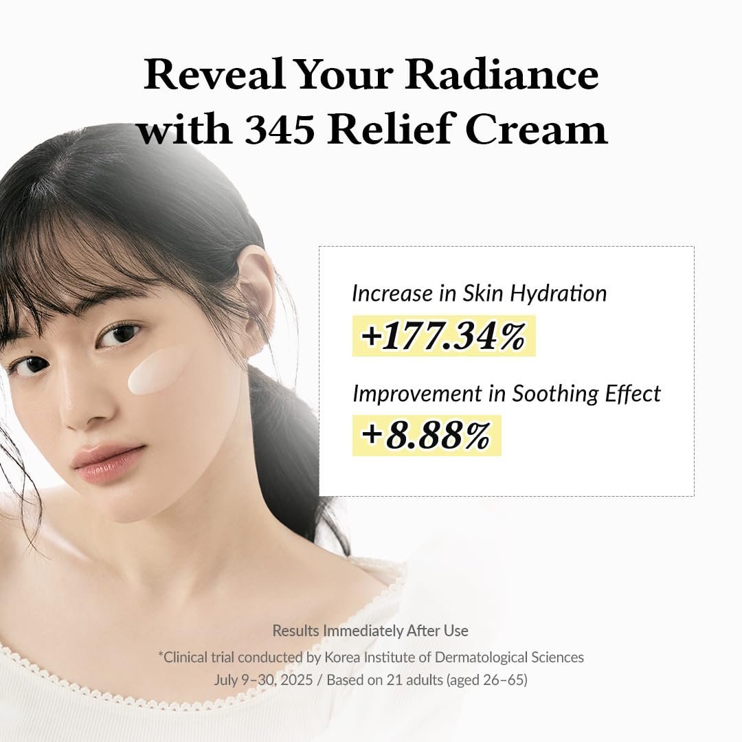 Dr.Althea 345 Relief Cream | Moisturizer for Soothing Recovery and Blemish Care with PDRN & Niacinamide | Korean Vegan Skin Care for All Skin Types, 1.69 Fl Oz (Ver.2 - Pack of 1) - Image 5