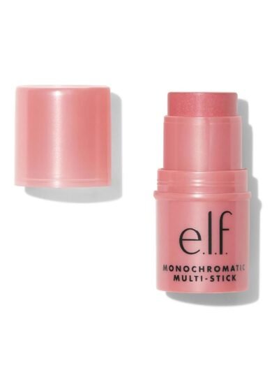 E.l.f. Monochromatic Multi Stick, Luxuriously Creamy & Blendable Color, For Eyes, Lips & Cheeks, Dazzling Peony, 0.17 Oz