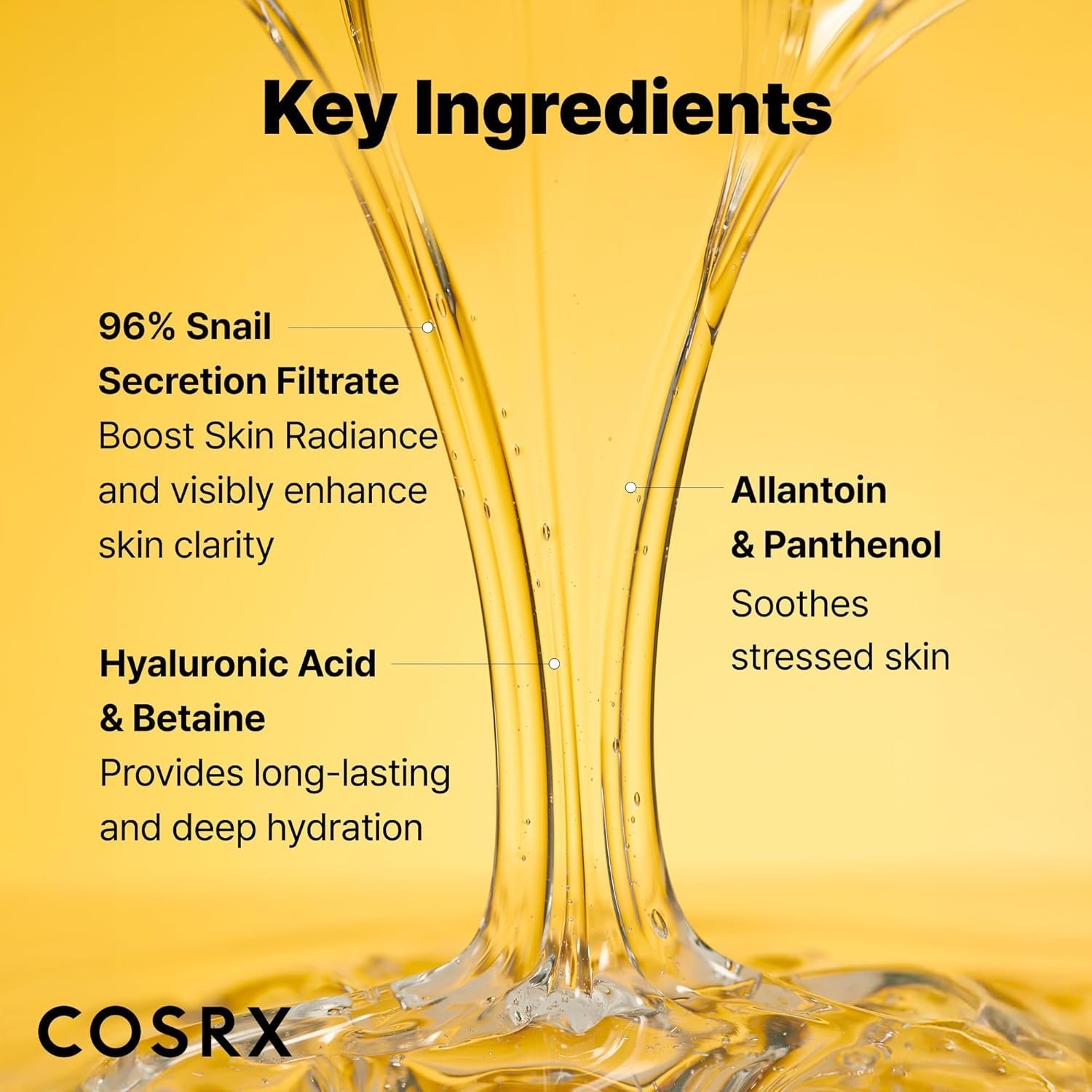 COSRX Snail Mucin Repairing Serum 100ml, Hydrating Serum for Face with Snail Secretion Filtrate for Dull Skin & Fine Lines, Korean Skin Care - Image 3