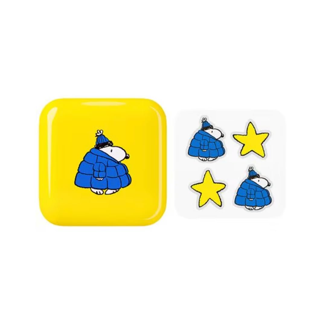 Starface Hydro-Star® Blue Snoopy Compact + Hydrocolloid Pimple Patch, 32 ct