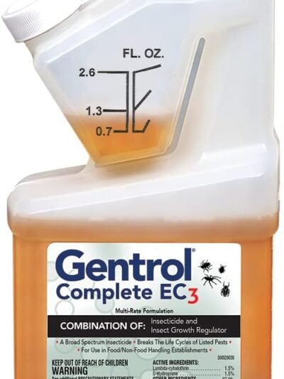 ZOECON 10578 Gentrol Complete EC3 Insecticide and Growth Regulator, Orange