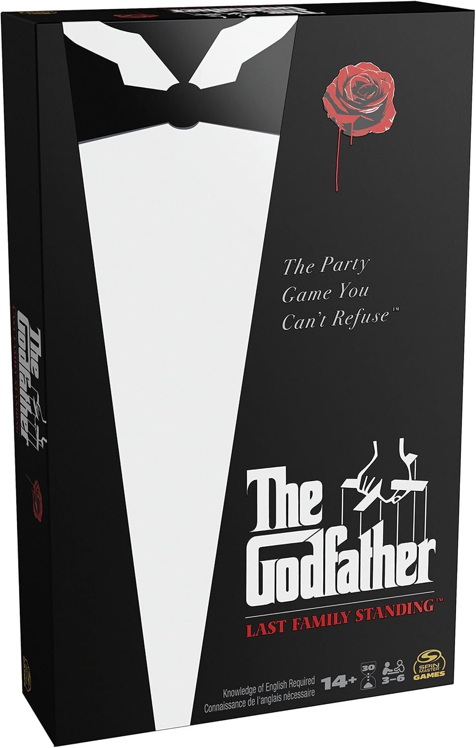 The Godfather, Last Family Standing Board Game Italian Film Fun Family Party Game Scary Movie Multiplayer Card Game, for Adults and Kids Ages 14 and up